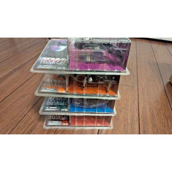 KISS Creatures McFarlane Toys Set 2002 Action Figures 4 NEW/Sealed! Ace Frehley - Picture 3 of 4